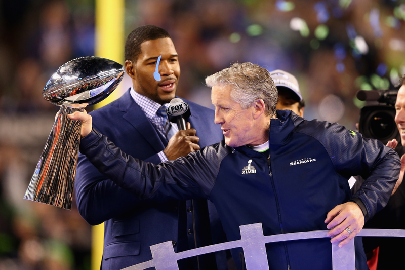 Illustration for article titled No, Pete Carroll Doesn't Have A "9/11" Tattoo On His Wrist